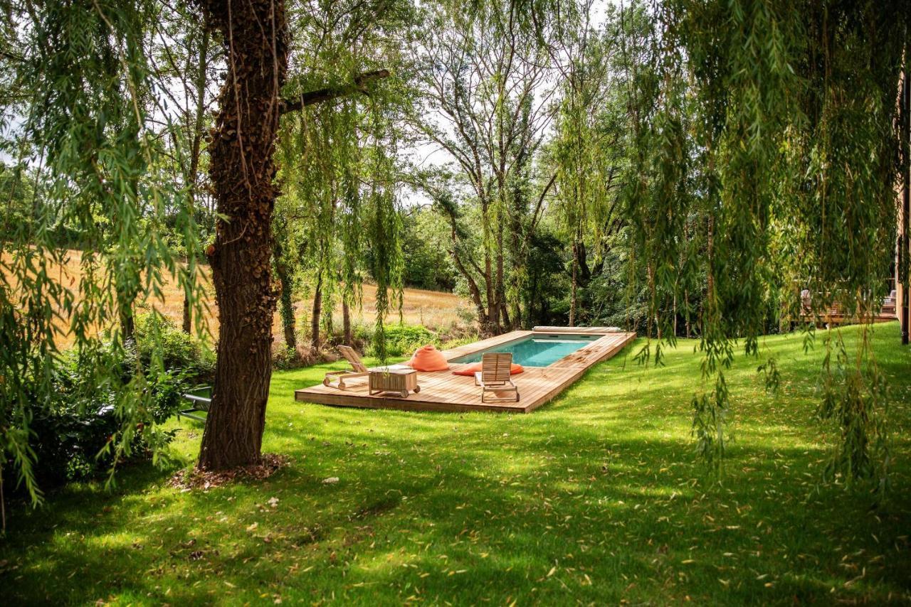 Dans Les Arbres Bed and Breakfast Lanta Eksteriør billede